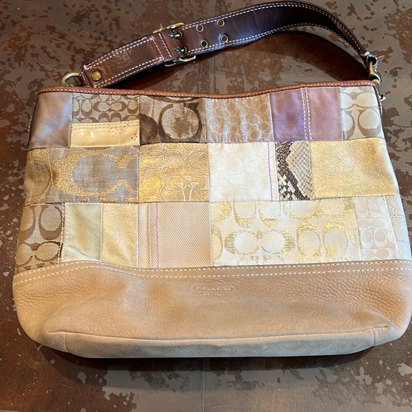 Coach Patchwork Bucket - Picture 2 of 14
